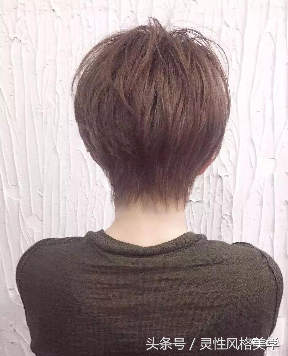今年最流行的短发超短,最时髦的短发适合圆脸