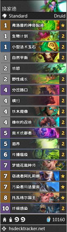 炉石传说机械克苏恩牌组,炉石传说德鲁伊新版本机械克苏恩