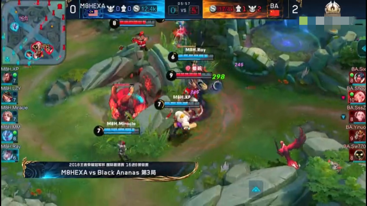BA黑凤梨快攻完胜M8H,这次的BA真有这么强?赛后阵容与节奏分析