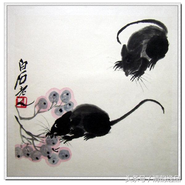 白石老人书画册页,白石精品册页