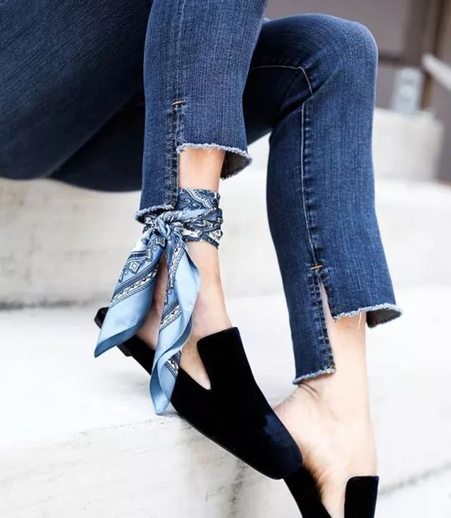 一条丝巾，省下90%的购衣钱