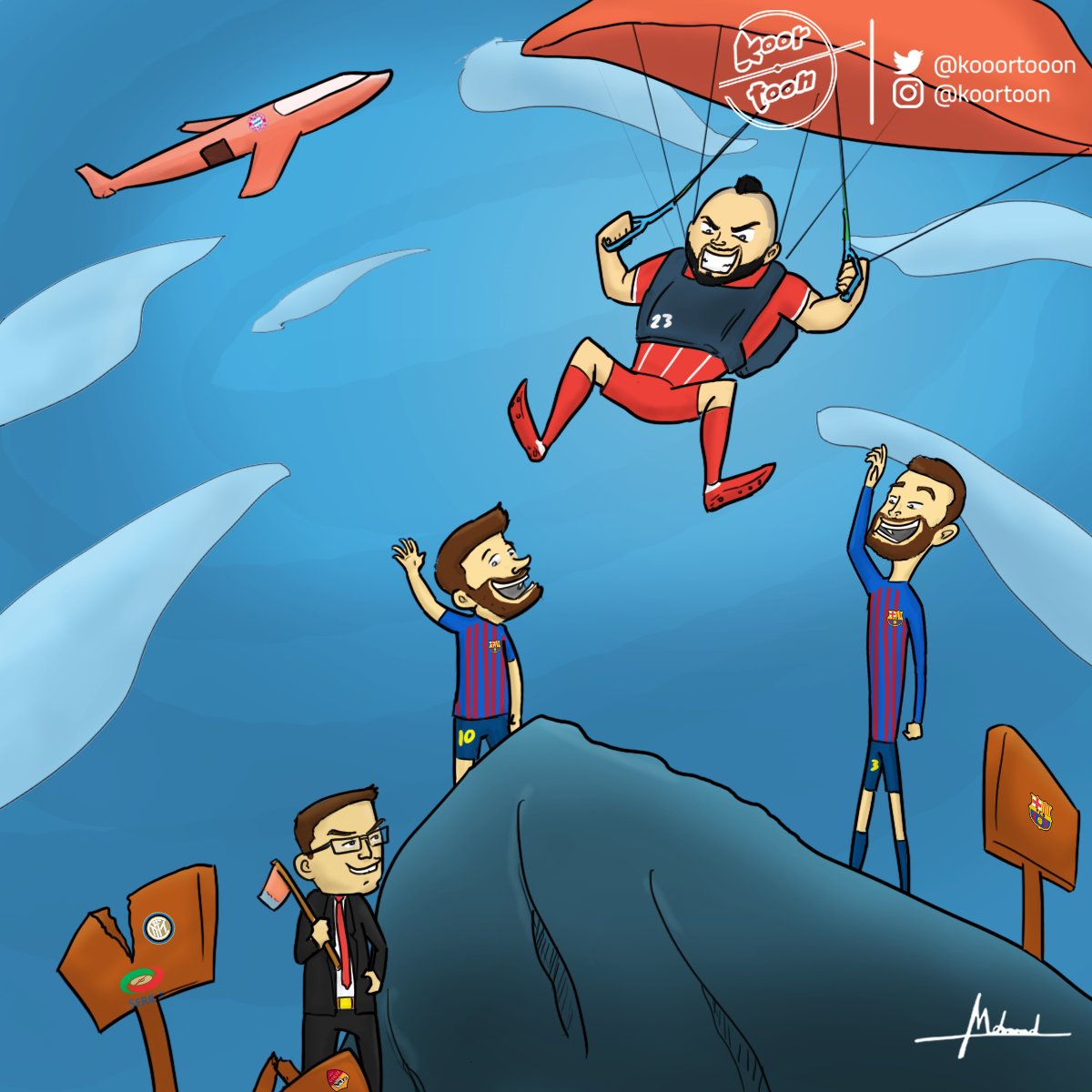 足球漫画搞笑,漫画恶搞韩国