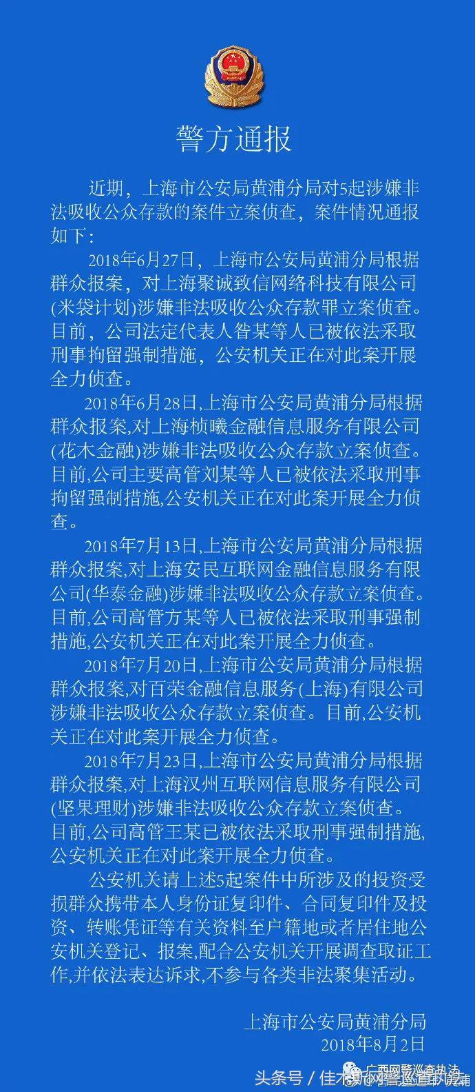 上海市p2p问题平台名单,上海p2p案件最新结果