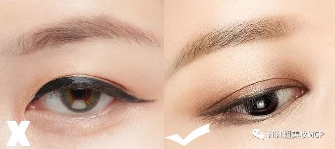 如何用眼线放大眼睛,有点斗鸡眼怎么画眼线