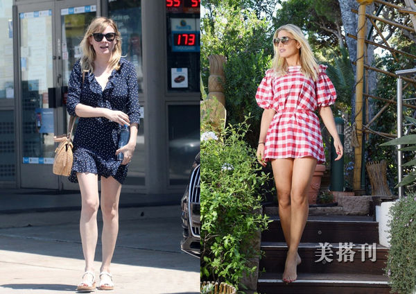 午后休闲时光，淡雅连衣裙放慢你的生活节奏