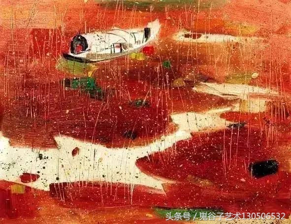 吴冠中笔下的船在哪里,吴冠中笔下的船图片