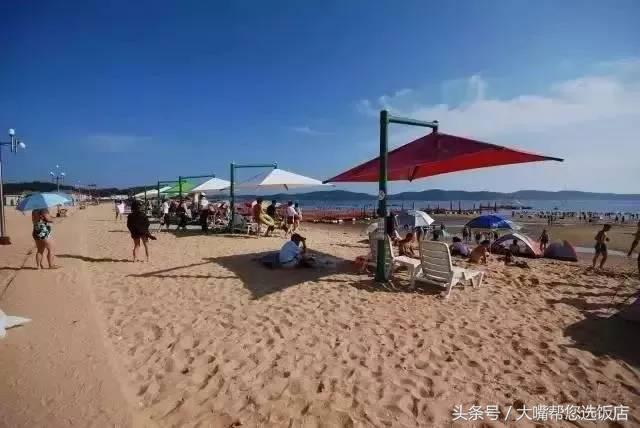 踏浪看海享受阳光沙滩,踏浪大连看海