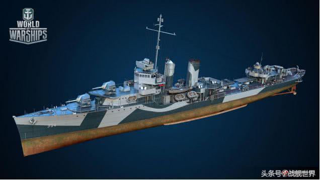 美系六级鱼雷婊，舍弃了传统的强力炮击，换取了毁天灭地的鱼*管雷**