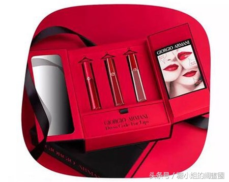 阿玛尼七夕礼盒和ysl七夕礼盒,阿玛尼七夕限定口红套装