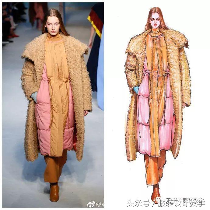 笔尖上的秀场！用一只马克笔带你穿梭各大秀场（成衣vs手绘）