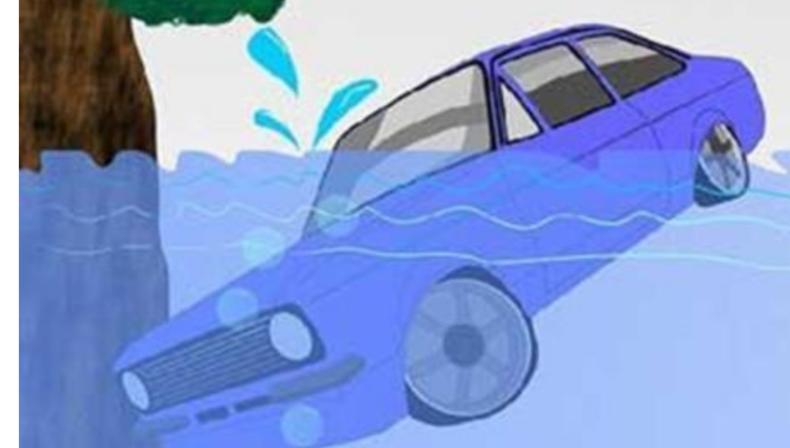 车子坠河如何自救,车辆坠河如何自救