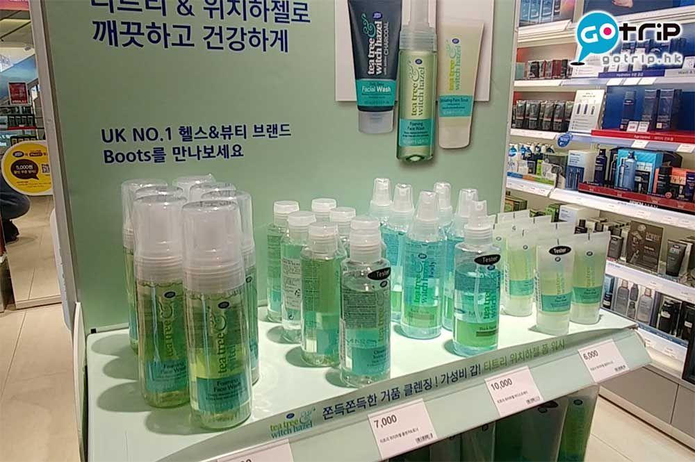 boots药妆店必买清单,首尔明洞化妆品专卖店
