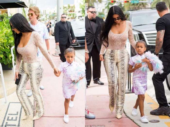 金卡戴珊穿长裙参加活动图片,金卡戴珊巴黎时装周紧身皮衣造型