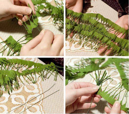 用松塔做的创意吊饰,松塔加树枝创意手工吊饰