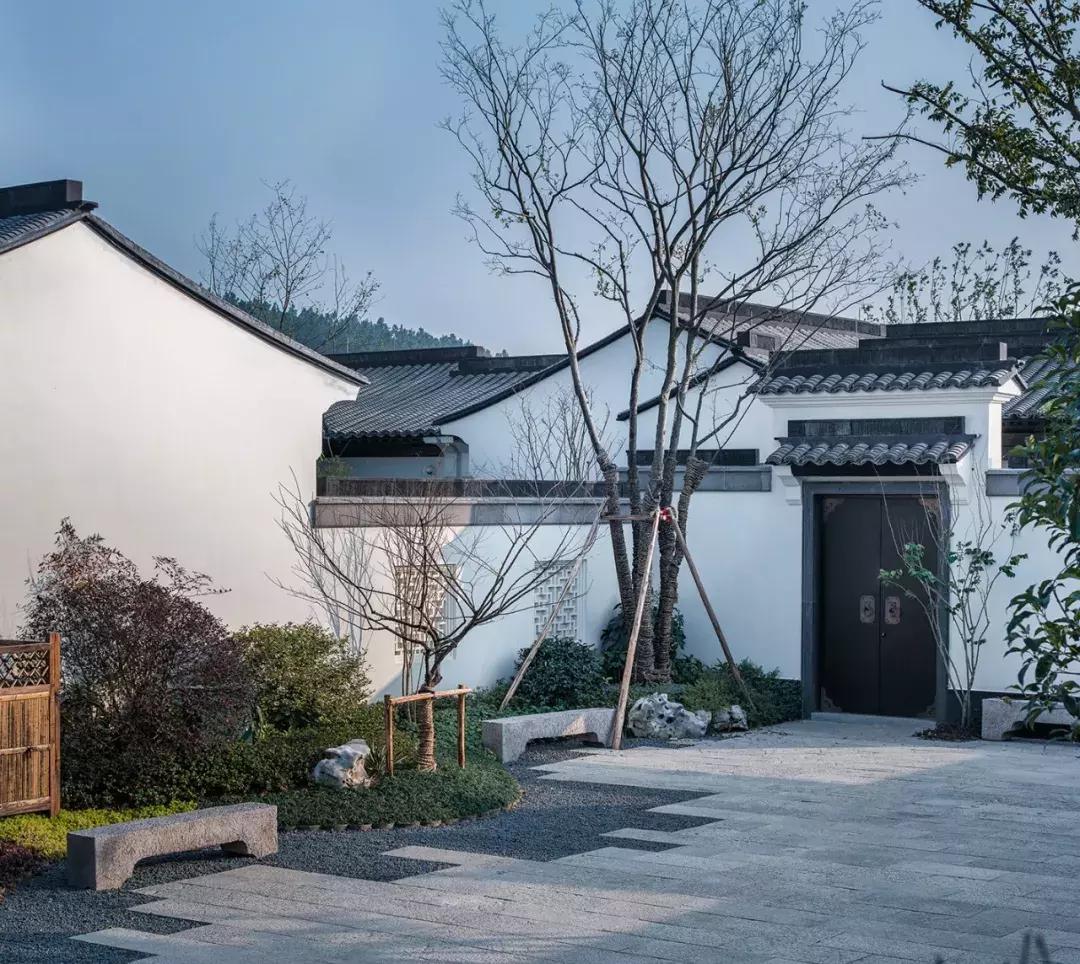 安吉桃花源别墅绿城,安吉绿城桃花源中式合院