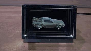 向往中的3D显示屏，可放置桌面，相框大小，随时展示全息图像