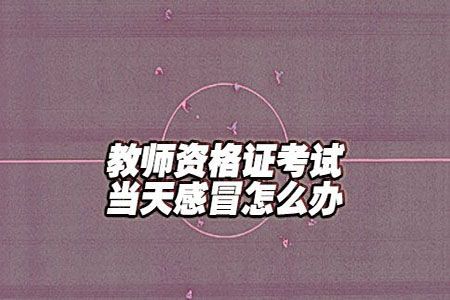 考教师资格证14天自测体温,教师资格证体检感冒了怎么办