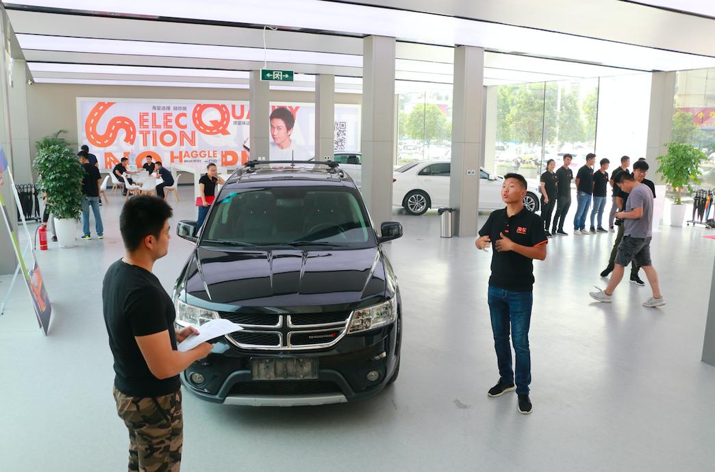 淘车二手车真的是胆儿肥了新零售汽车超市淘车二手车线*体下**验店