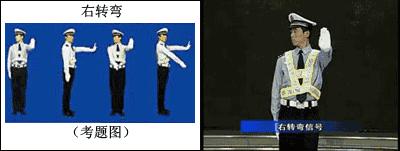 科目一交警8种手势动态图,交警手势动图详解