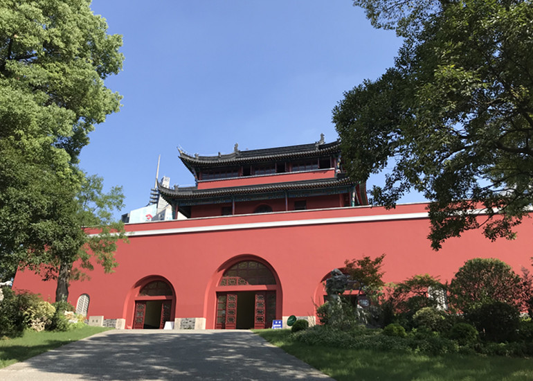 不一样的南京鼓楼,过去的南京鼓楼