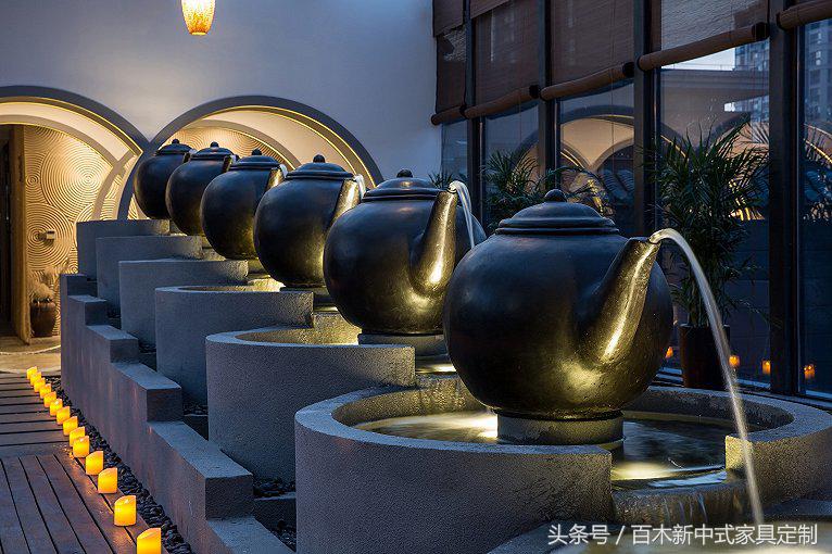 清雅茶室设计效果图,清雅的空间设计