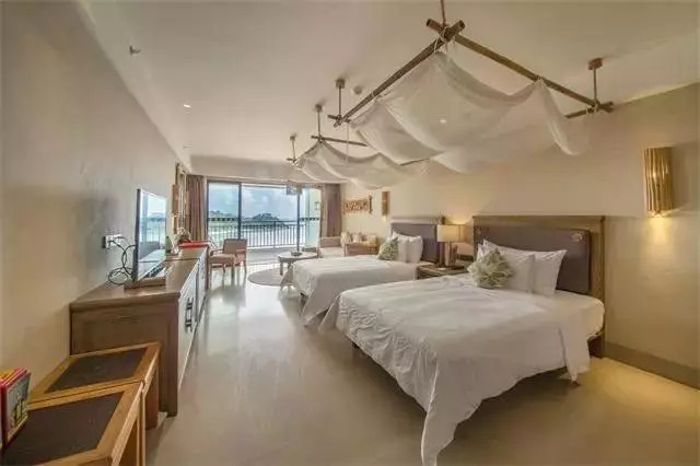 当巽寮湾五星遇上从化温泉!¥699=海王子亲海房+望谷国际公寓私家泡池房~还买1送1