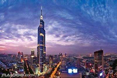 江苏最高的十座高楼,江苏省十大高楼排名