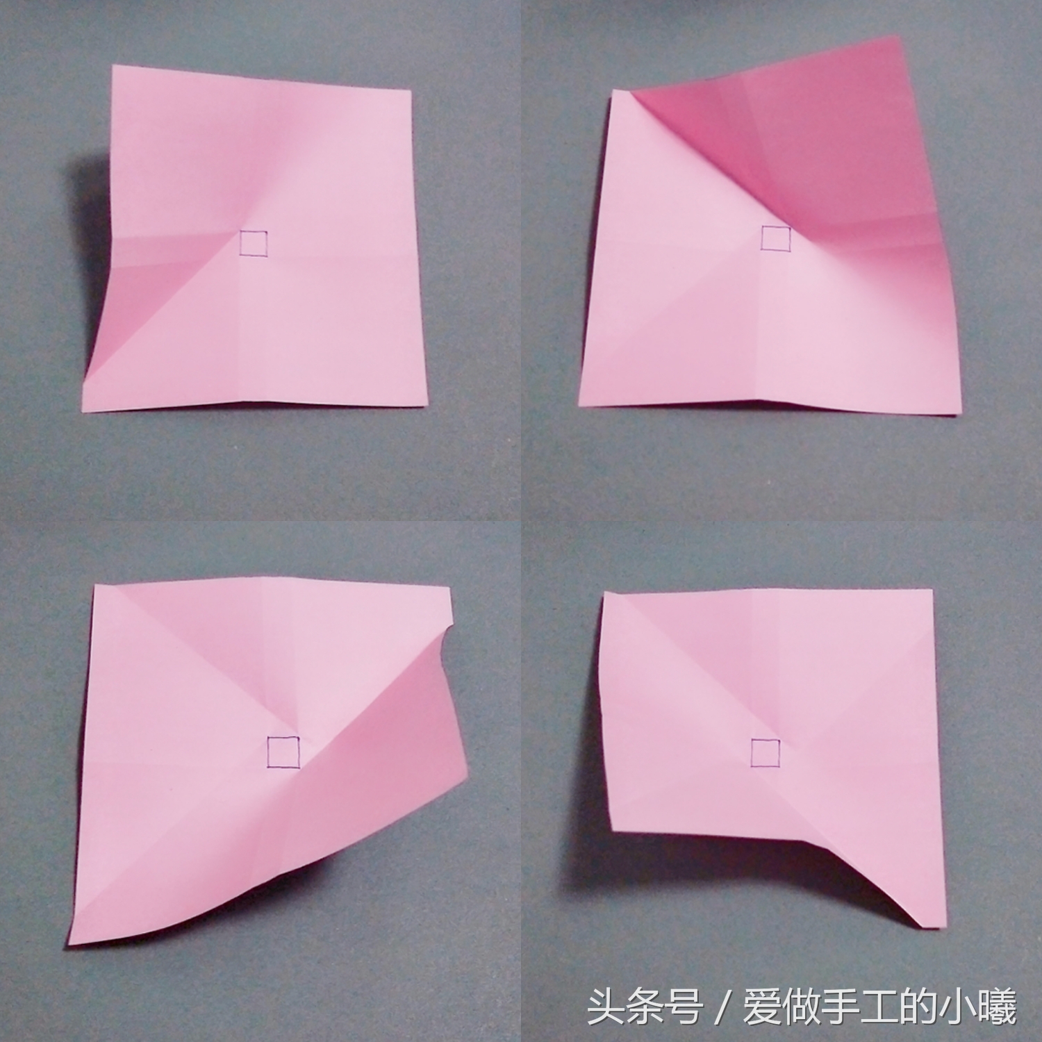 简单易学的折纸玫瑰花步骤,简单易学又漂亮的折纸玫瑰花