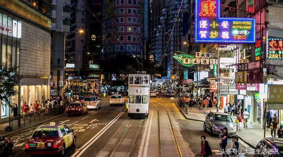 9月18日的香港维多利亚港夜景,香港一日游维多利亚夜景