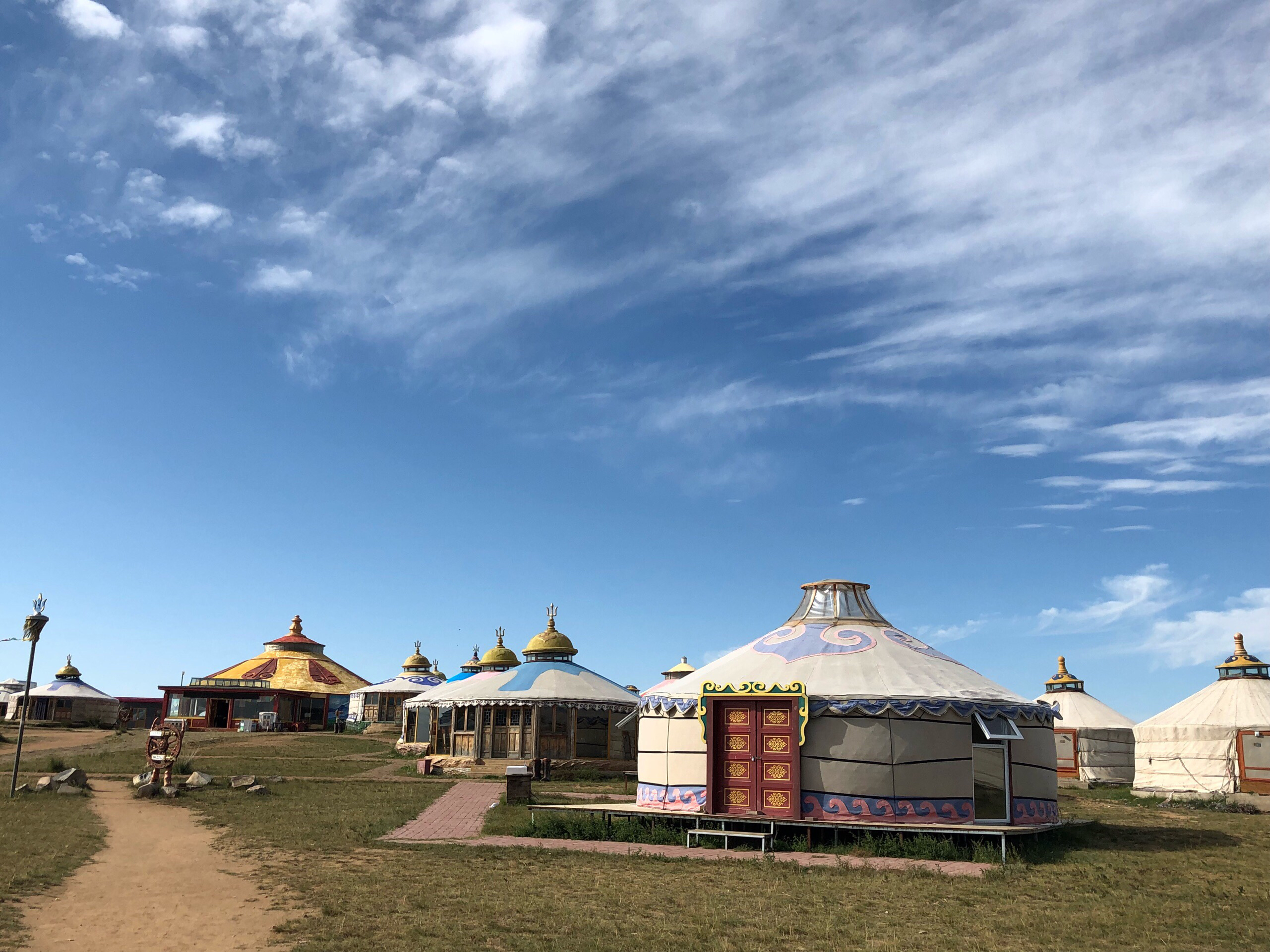 内蒙希拉穆仁草原好玩,包头希拉穆仁草原风景