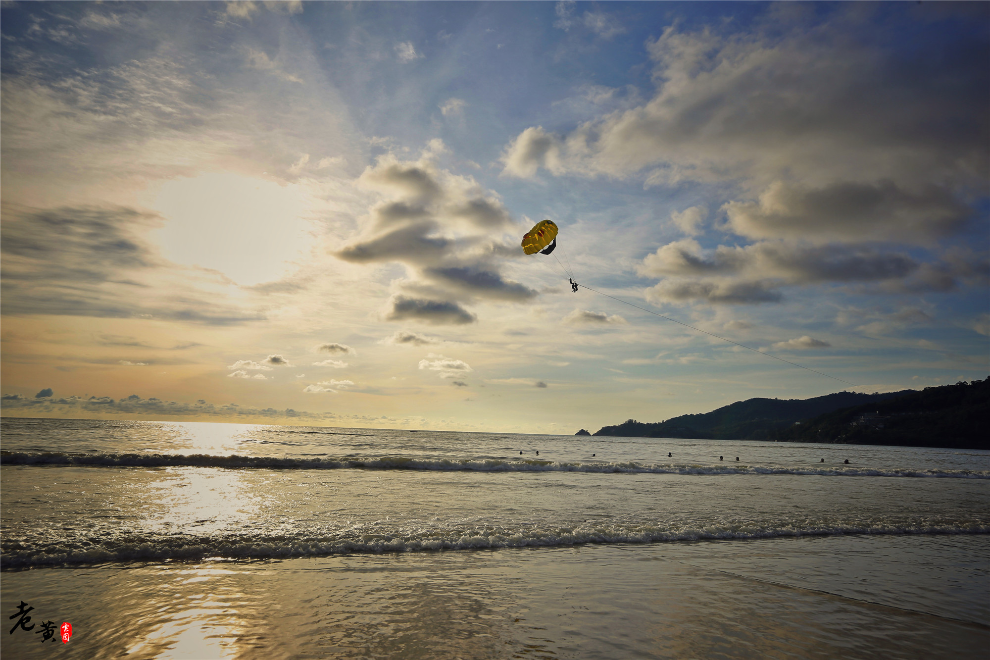 普吉岛芭东海滩是最好的吗,普吉芭东海滩全景图