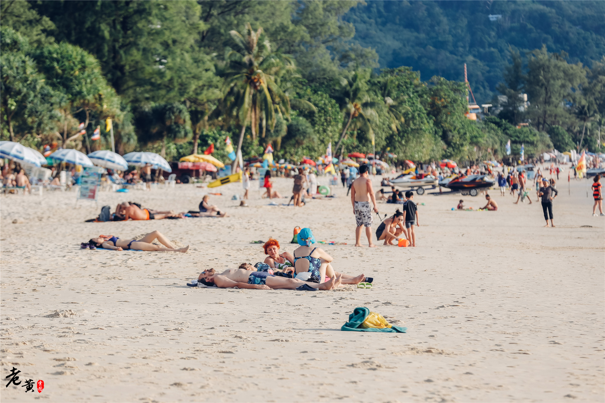 普吉岛芭东海滩是最好的吗,普吉芭东海滩全景图