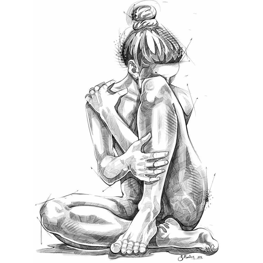 素描画常见问题,素描画小孩为什么不好画