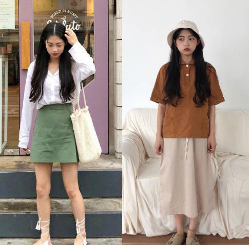 清新干净的出游穿搭，棉麻系长裙真的太适合清新的夏日了~