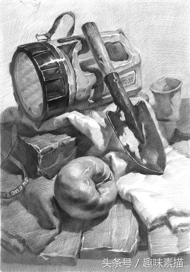 想画好素描头像先学会这三个方法,如何画好静物素描