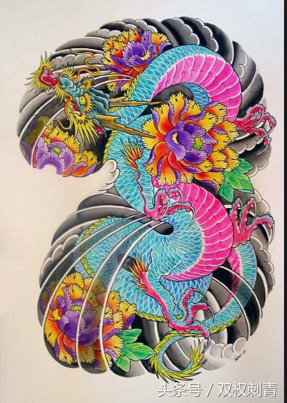 传统龙纹身图片大全,传统龙纹身图集推荐