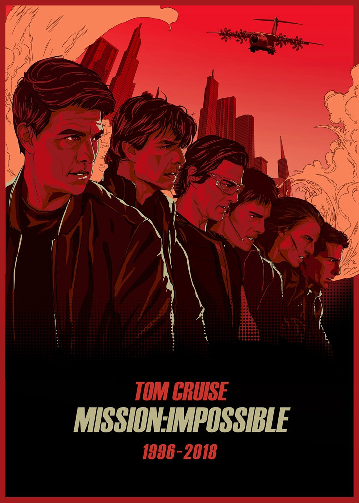 碟中谍6阿汤哥火线重燃,碟中谍6系列阿汤哥替身特效场面