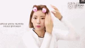 适合圆脸显年轻的齐刘海造型,剪个刘海换个人发朋友圈