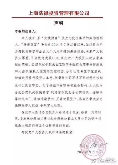 合肥大志集团非法集资案最新进展,合肥大志集团判决