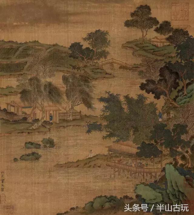 仇英作品全集100幅高清原图,仇英最全作品高清欣赏值得收藏