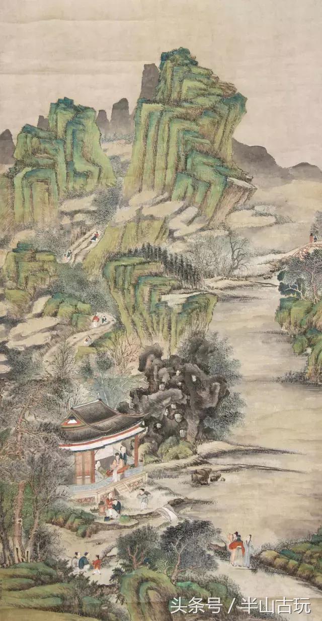 仇英作品全集100幅高清原图,仇英最全作品高清欣赏值得收藏