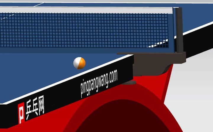 乒乓球接发球技巧动态图片教学,乒乓球初级接发球动作要领图解