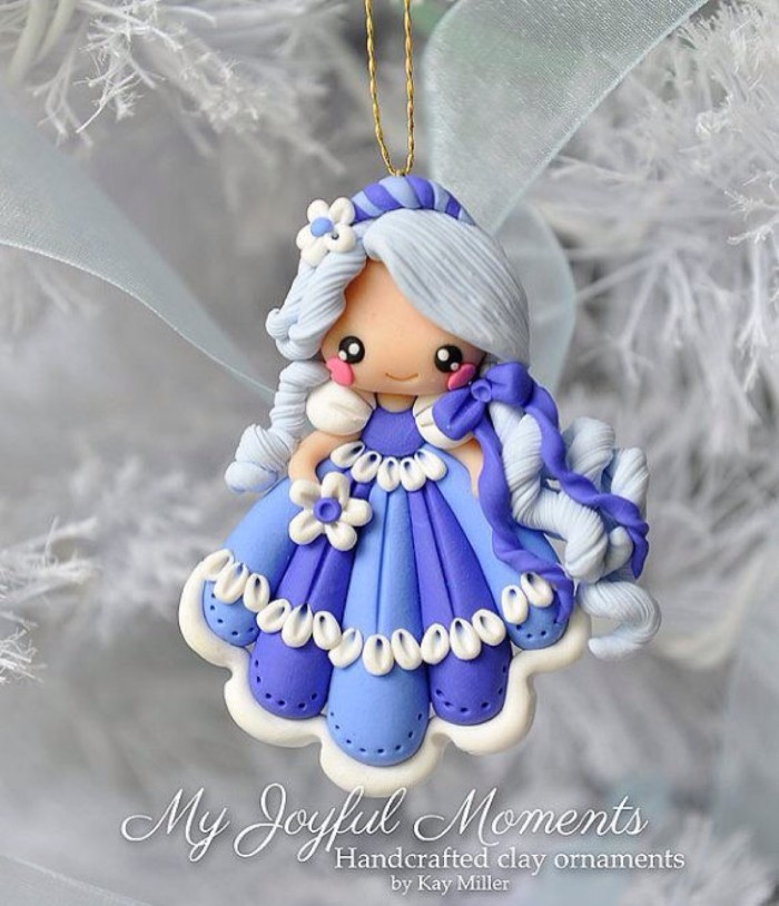 手工diy小挂件古风,软陶手工作品简单又好看