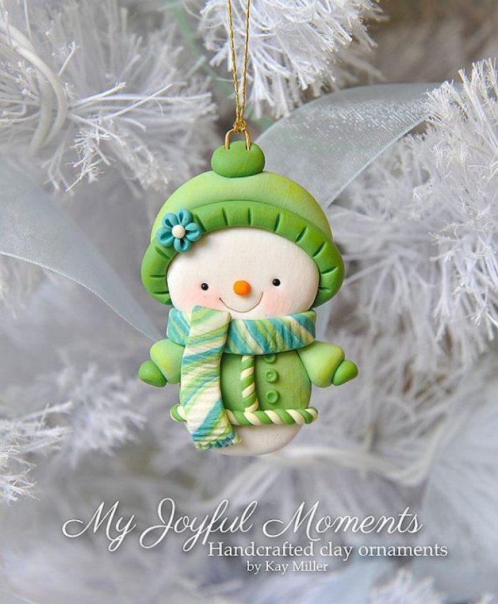 手工diy小挂件古风,软陶手工作品简单又好看