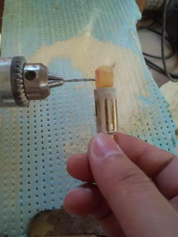 蜜蜡打磨教程戒面,蜜蜡圆珠怎么打磨成桶珠