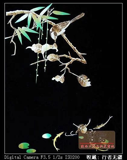 麦秸画作品,麦秸垛名画