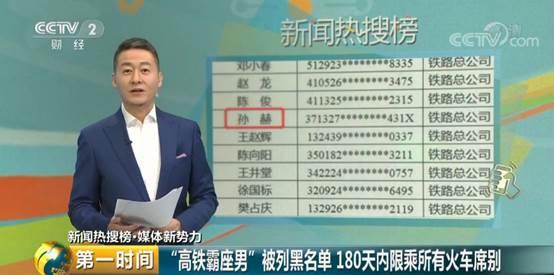 高铁霸座者被列入限制乘车黑名单,高铁霸座最新信息
