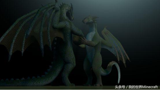 《我的世界》造龙专业户又来啦没想到作者画龙比造龙还要厉害