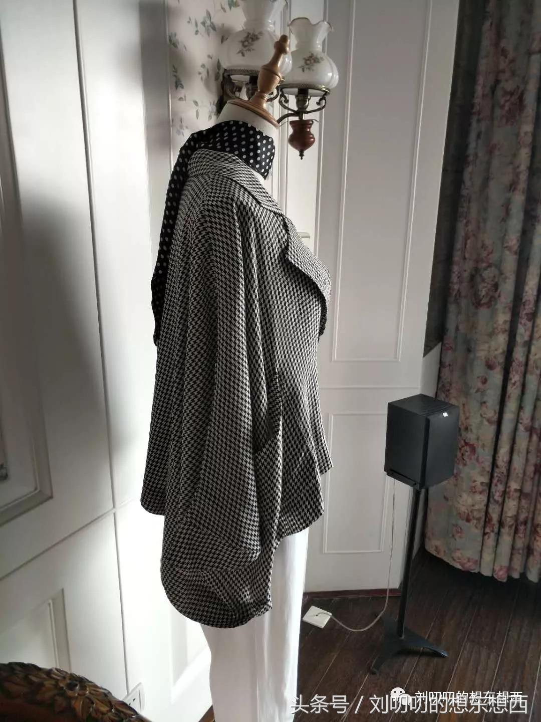 千鸟格套装现实穿搭,时尚千鸟格两件套