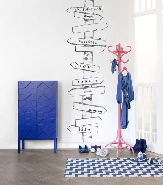 房屋墙绘,家中墙绘